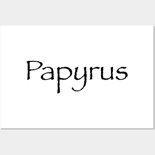 Papyrus Posters and Art